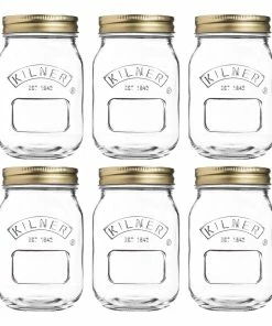 Kilner Canning Jars (Set Of 6) | 17oz