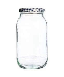 Kilner Twist Top Round Jar (Blue) | 24oz