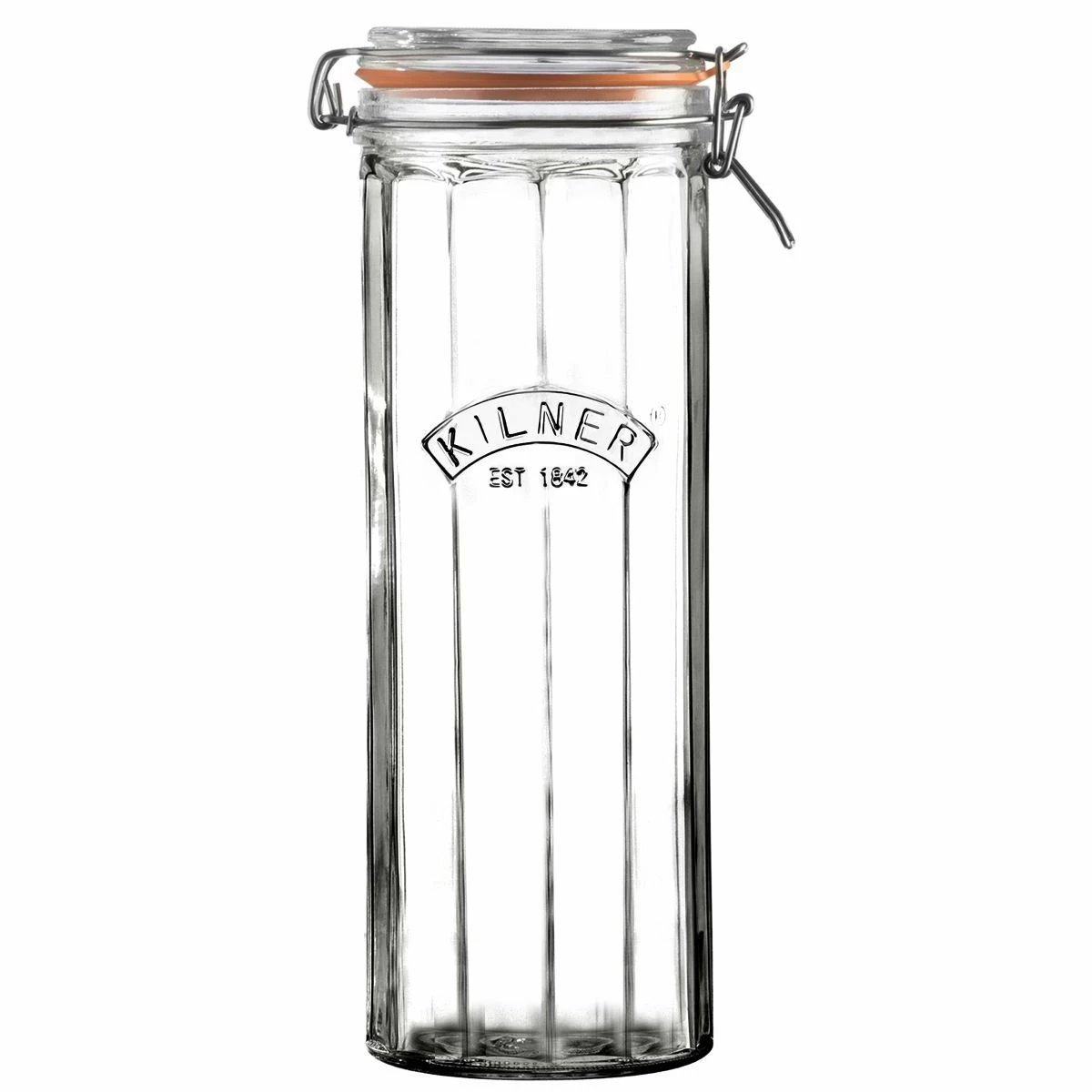 Kilner Facetted Clip Top Pasta Jar | 74oz 3 Kilner Facetted Clip Top Pasta Jar | 74oz