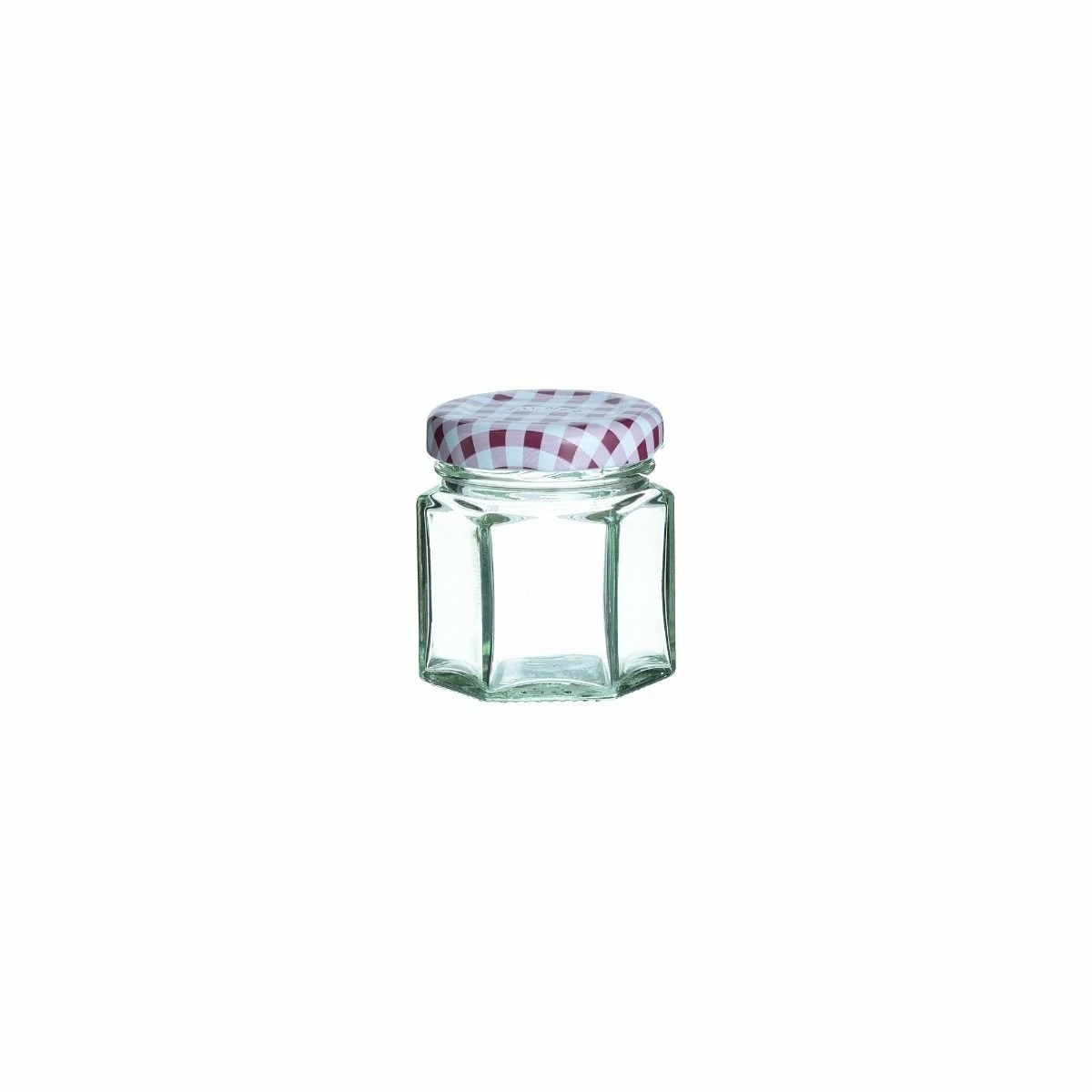 Kilner Twist Top Hexagonal Jar (Red) | 2oz 3 Kilner Twist Top Hexagonal Jar (Red) | 2oz