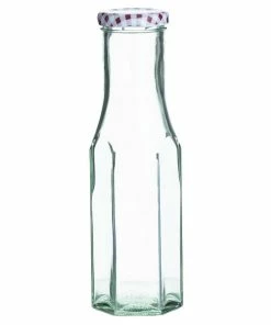 Kilner Twist Top Hexagonal Bottle (Red) | 9.5oz