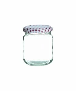Kilner Twist Top Round Jar (Red) | 7.7 Oz