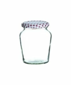 Kilner Twist Top Round Jar (Red) | 9 Oz