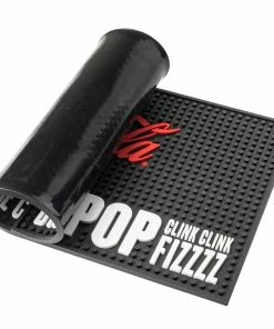 TableCraft 18" X 10" Coca-Cola Rectangular Bar Mat -Glassware & Drinkware Shop 11033 04