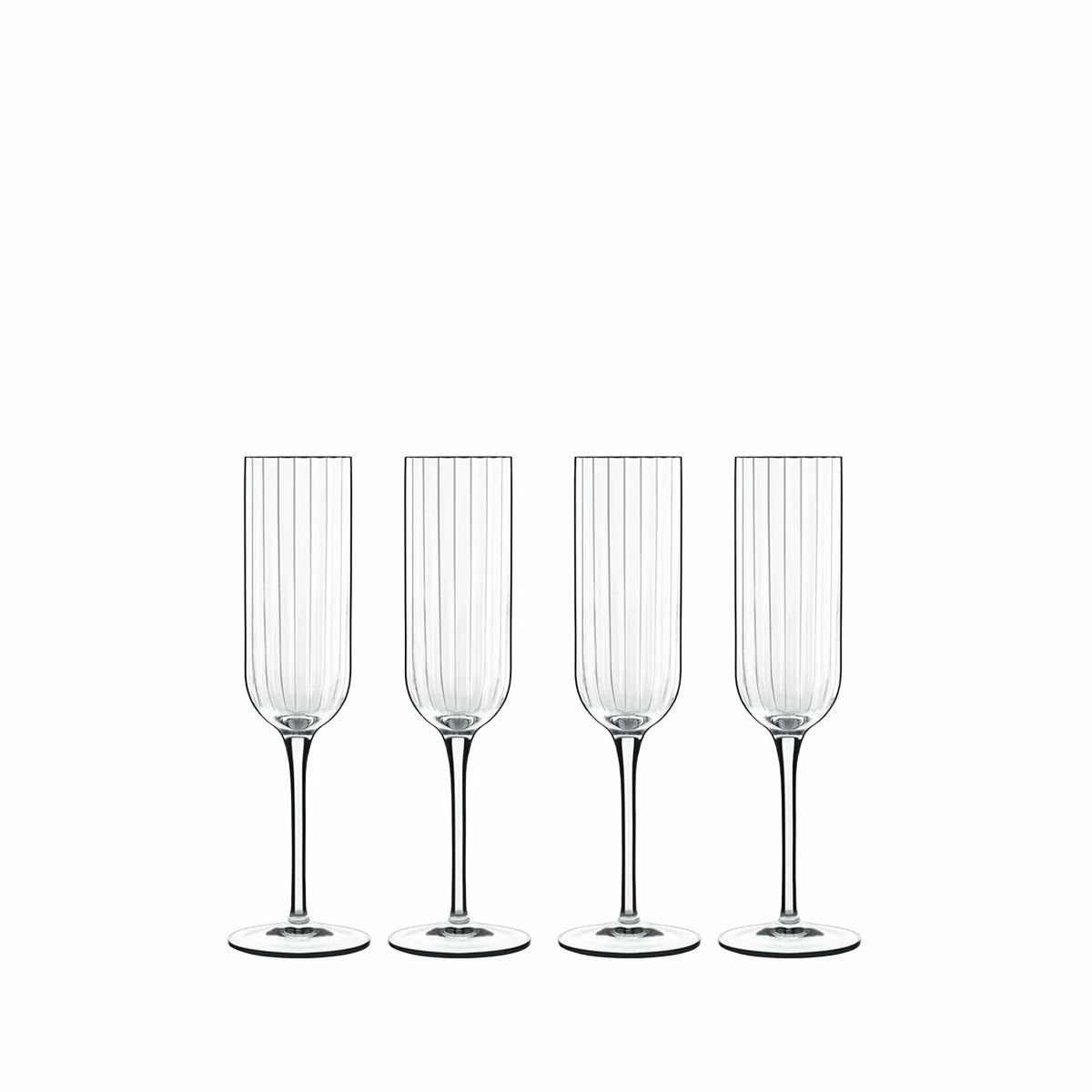 Luigi Bormioli Bach Flute 7oz Glass | Set Of 4 3 Luigi Bormioli Bach Flute 7oz Glass | Set Of 4