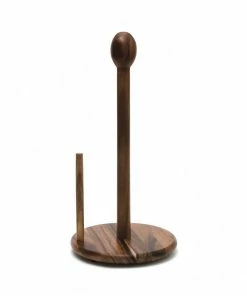 Lipper International Standing Towel Holder | Acacia