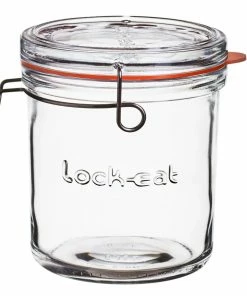 Luigi Bormioli Lock-Eat 3-Piece Frigo Jar Set -Glassware & Drinkware Shop 12400.01 3pc frigojarset foodjarxl2 lockeat 1800x1800