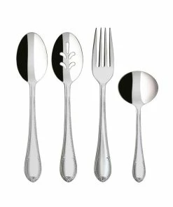 Villeroy & Boch 4-Piece Stainless Steel Serving Set | Mademoiselle