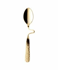 Villeroy & Boch Stainless Steel Caffè Demitasse Spoon | New Wave Gold