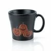 Fiesta® 15oz Tapered Mug | Trio Of Happy Pumpkins -Glassware & Drinkware Shop 147541583 1 1