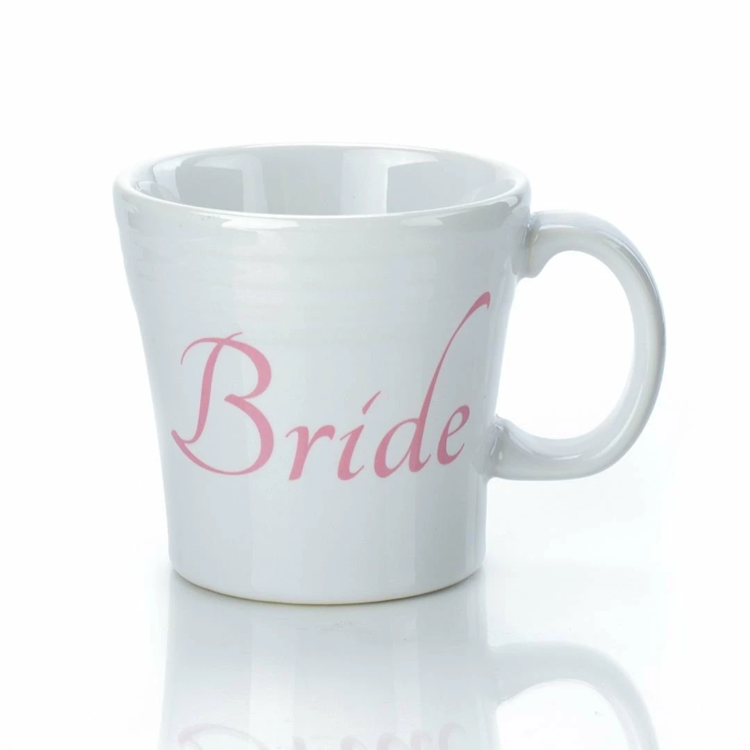 Fiesta® 15oz Tapered Mug | Bridal Collection "Bride" 3 Fiesta® 15oz Tapered Mug | Bridal Collection "Bride"