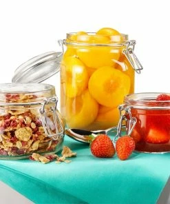 Bormioli Rocco 1L Swing Top Fido Canning Jar -Glassware & Drinkware Shop 149220mrg121990 7