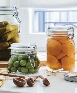 Bormioli Rocco 1L Swing Top Fido Canning Jar -Glassware & Drinkware Shop 149220mrg121990 9