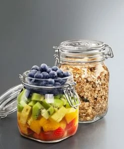 Bormioli Rocco 0.75L Swing Top Fido Canning Jar -Glassware & Drinkware Shop 149280mrg121990 3