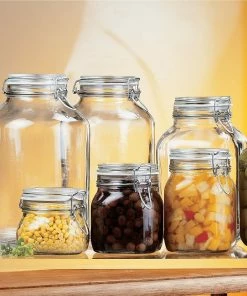 Bormioli Rocco 0.75L Swing Top Fido Canning Jar -Glassware & Drinkware Shop 149280mrg121990 7