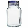 Bormioli Rocco 2L Swing Top Fido Glass Jar | Blue Lid 1 Bormioli Rocco 2L Swing Top Fido Glass Jar | Blue Lid -Glassware & Drinkware Shop 149550m02321991 bormioli rocco canning jar 2
