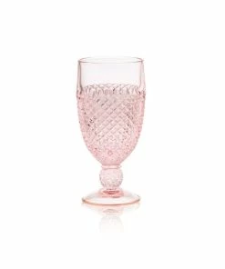 Mosser Glass Addison 10oz Goblet | Rose