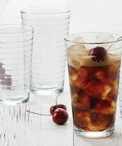 Libbey Hoops 16-Piece Glassware Set 7 Libbey Hoops 16-Piece Glassware Set -Glassware & Drinkware Shop 16pc hoops cvr r2