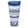 Tervis® 24oz Double-Walled Insulated Tumbler With Lid | Fiesta® Stripes - Lapis