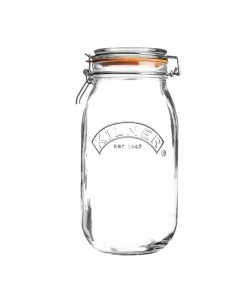 Kilner Swing Top Round Glass Jar | 2L