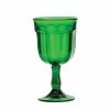 Mosser Glass Arlington 10oz Goblet | Hunter Green -Glassware & Drinkware Shop 302ghg 1