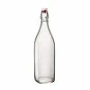 Bormioli Rocco 33.75oz Swing Top Glass Bottle 1 Bormioli Rocco 33.75oz Swing Top Glass Bottle -Glassware & Drinkware Shop 314720mre121990