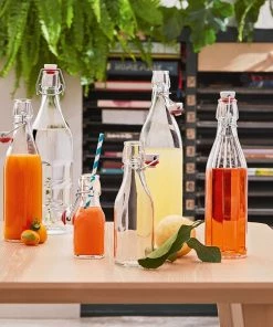 Bormioli Rocco 8.5oz Swing Top Glass Bottle 17 Bormioli Rocco 8.5oz Swing Top Glass Bottle -Glassware & Drinkware Shop 314730mcd121990 4