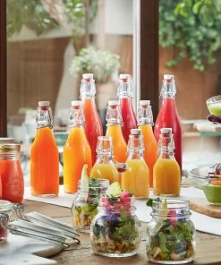 Bormioli Rocco 8.5oz Swing Top Glass Bottle 18 Bormioli Rocco 8.5oz Swing Top Glass Bottle -Glassware & Drinkware Shop 314730mcd121990 5