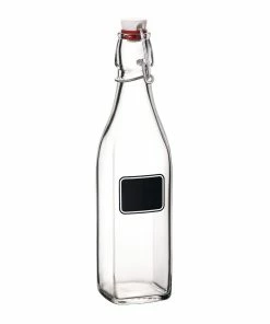 Bormioli Rocco 17oz Swing Top Bottle With Chalkboard Label