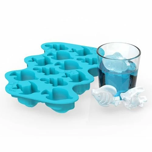 True Brands Fish Silicone Ice Cube Tray 4 True Brands Fish Silicone Ice Cube Tray - Image 2
