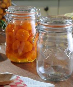 Kilner Swing Top Round Glass Jar | 1L -Glassware & Drinkware Shop 34jar8