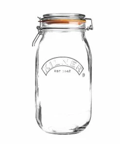Kilner Swing Top Round Glass Jar | 3L