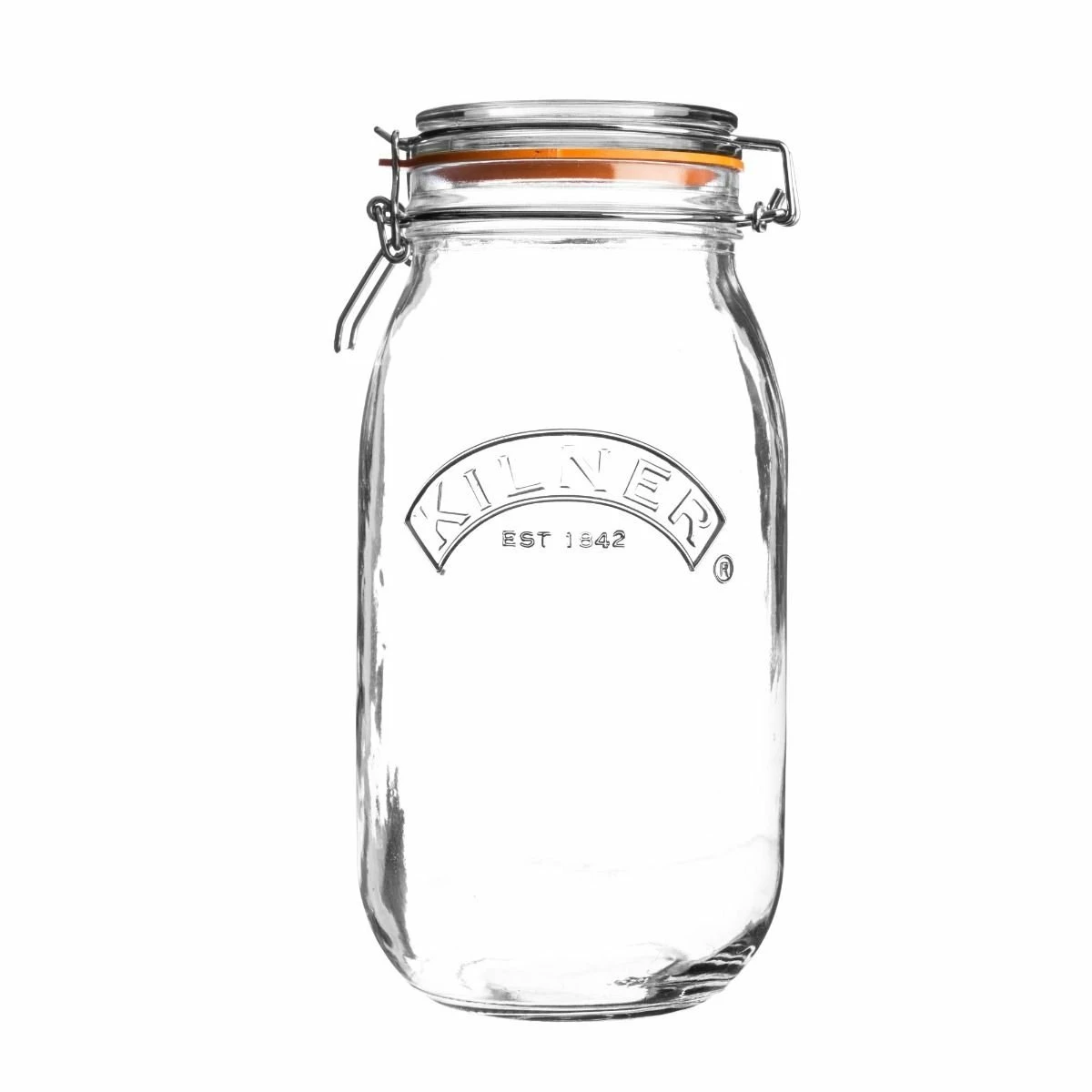 Kilner Swing Top Round Glass Jar | 3L 3 Kilner Swing Top Round Glass Jar | 3L