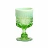 Mosser Glass Eye Winker 10oz Goblet | Green Opal -Glassware & Drinkware Shop 409ggo