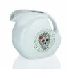 Fiesta® 2 Liter Large Disk Pitcher | Sugar Skull And Vine (White) -Glassware & Drinkware Shop 48441823