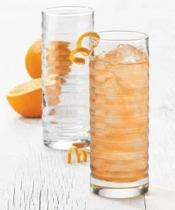 Libbey Pueblo 16.5oz Cooler Glasses | Set Of 4 8 Libbey Pueblo 16.5oz Cooler Glasses | Set Of 4 -Glassware & Drinkware Shop 4pc pueblo cooler 2980s4