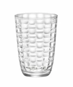 Bormioli Rocco 13.25oz Mat Long Drink Glass | Set Of 6