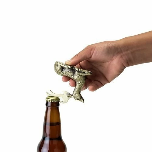 True Brands Rustic Holiday Gilded Deer Bottle Opener 3 True Brands Rustic Holiday Gilded Deer Bottle Opener - Image 2
