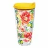 Tervis® 24oz Double-Walled Insulated Tumbler With Lid | Fiesta® Floral Bouquet - Yellow