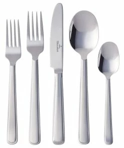 Villeroy & Boch 60-Piece Stainless Steel Flatware Set | Celeste
