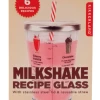 Kikkerland Recipe Glass | Milkshake -Glassware & Drinkware Shop 665611
