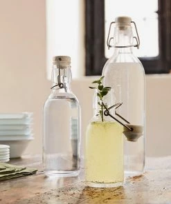 Bormioli Rocco 33.75oz Emilia Glass Bottle 20 Bormioli Rocco 33.75oz Emilia Glass Bottle -Glassware & Drinkware Shop 666215mbb121990 2 1