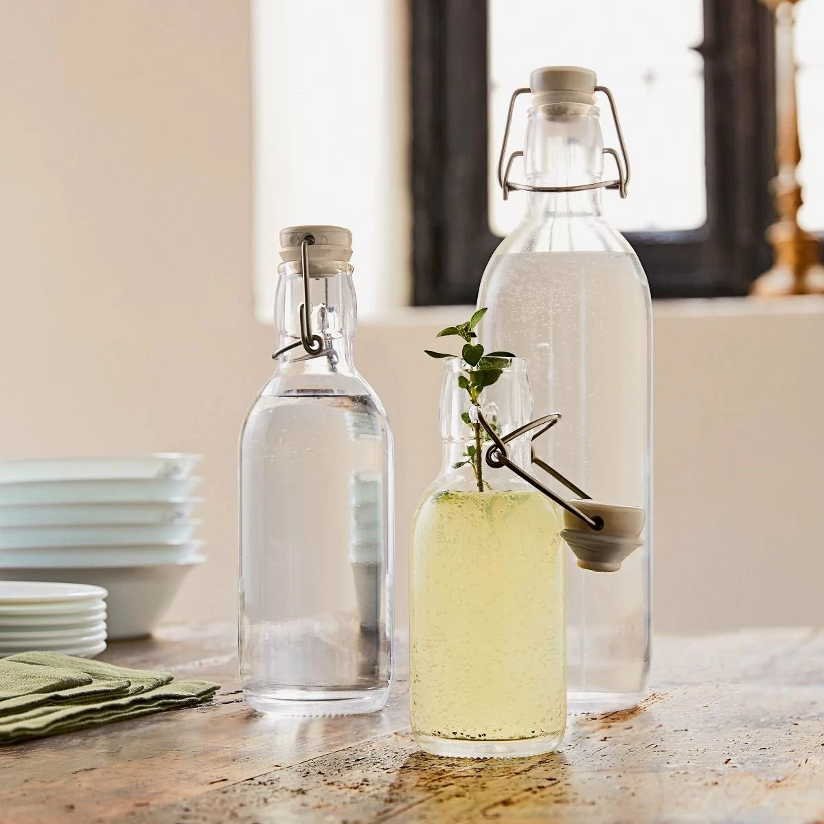 Bormioli Rocco 33.75oz Emilia Glass Bottle 9 Bormioli Rocco 33.75oz Emilia Glass Bottle - Image 7