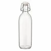 Bormioli Rocco 33.75oz Emilia Glass Bottle 1 Bormioli Rocco 33.75oz Emilia Glass Bottle -Glassware & Drinkware Shop 666217mba121990