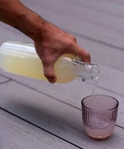 Bormioli Rocco 33.75oz Emilia Glass Bottle 23 Bormioli Rocco 33.75oz Emilia Glass Bottle -Glassware & Drinkware Shop 666217mba121990 5