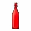 Bormioli Rocco 33.75oz Swing Top Giara Glass Bottle | Red 2 Bormioli Rocco 33.75oz Swing Top Giara Glass Bottle | Red -Glassware & Drinkware Shop 666260mbe321589