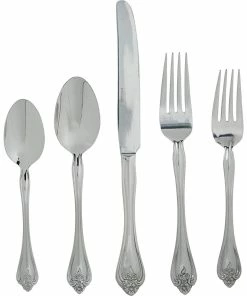Oneida 18/0 Stainless Steel 45-Piece Flatware Set | Boutonniere