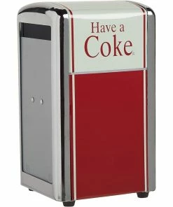 TableCraft Coca-Cola Full Size Napkin Dispenser