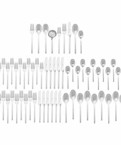Villeroy & Boch 64-Piece Stainless Steel Flatware & Serving Set | New Wave 7 Villeroy & Boch 64-Piece Stainless Steel Flatware & Serving Set | New Wave -Glassware & Drinkware Shop 71hff5aa js. ac sx679