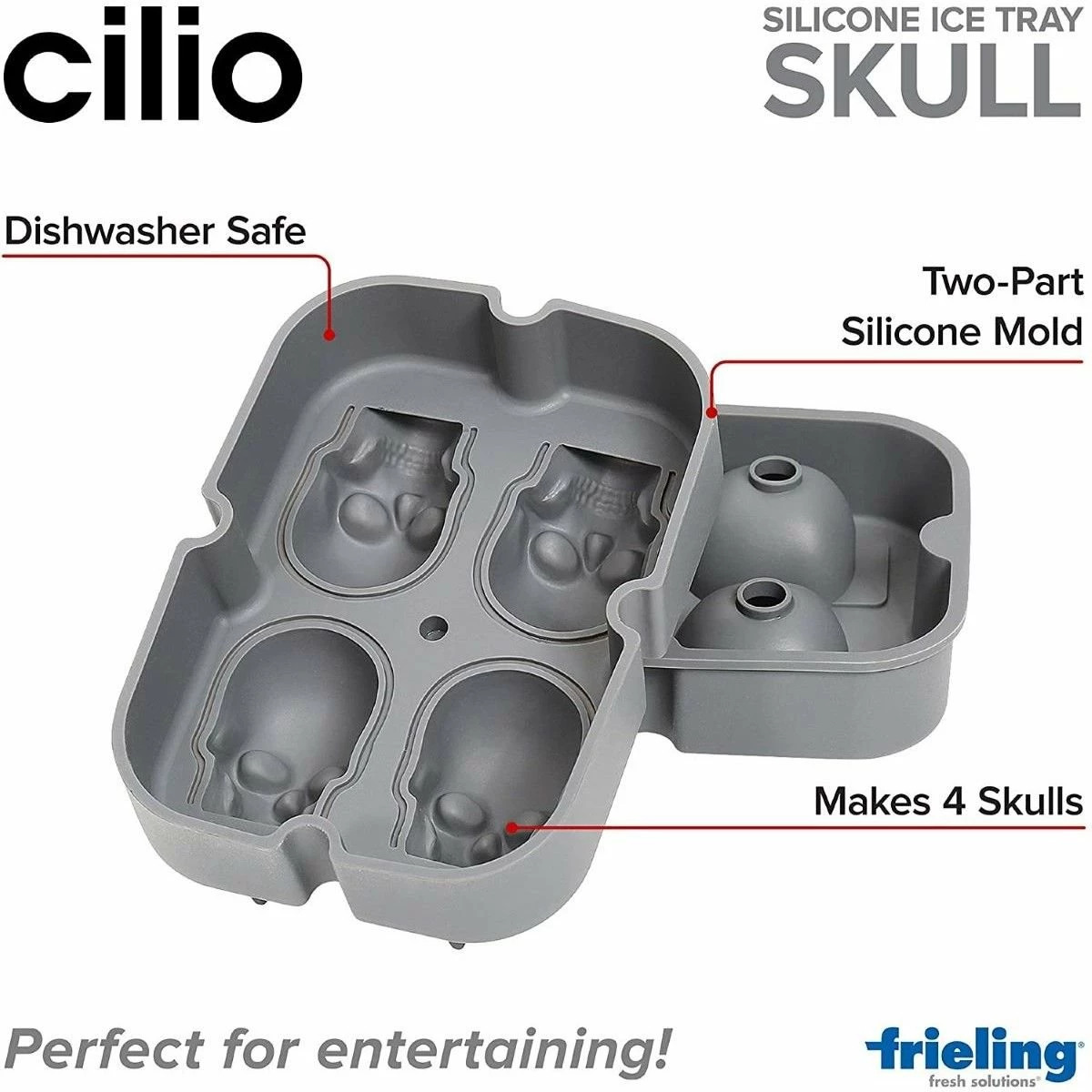 Frieling Cranio Silicone Ice Cube Tray 4 Frieling Cranio Silicone Ice Cube Tray - Image 2